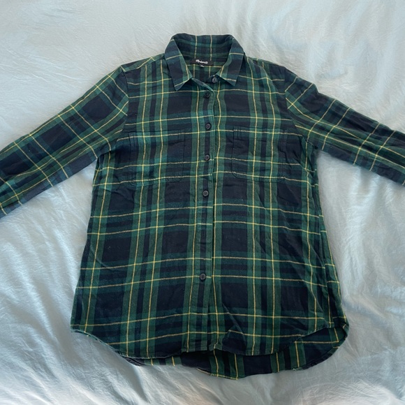 Flannel Boyshirt in Barlow Plaid—Small - Picture 4 of 8